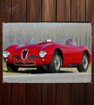 Металлическая табличка Alfa Romeo 6C 3000 Spider (1361)